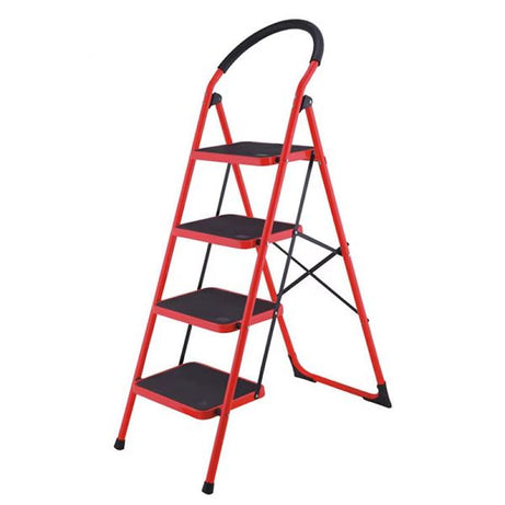 4 Step Iron Folding Ladder Stool Stepladders - Oshi.pk - Buy & Sell Online