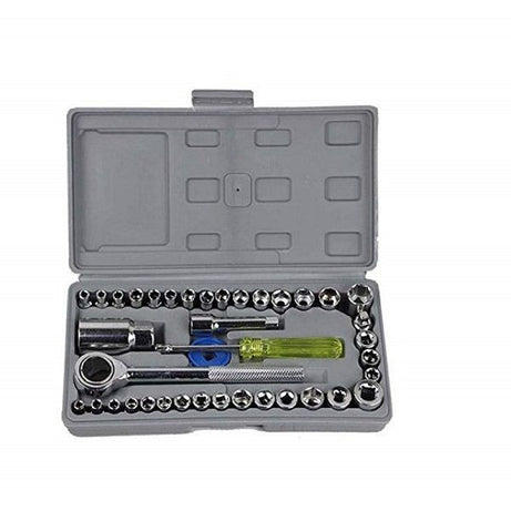 40pcs Combination Socket Wrench Set Repairing Tool - Oshi.pk - Buy & Sell Online