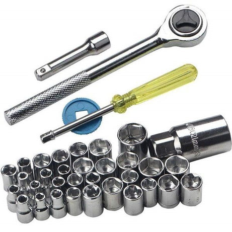40pcs Combination Socket Wrench Set Repairing Tool - Oshi.pk - Buy & Sell Online