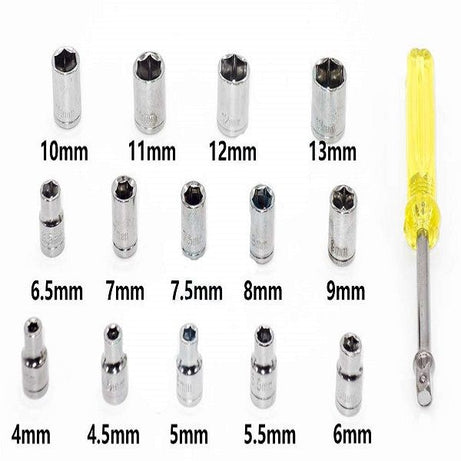 40pcs Combination Socket Wrench Set Repairing Tool - Oshi.pk - Buy & Sell Online