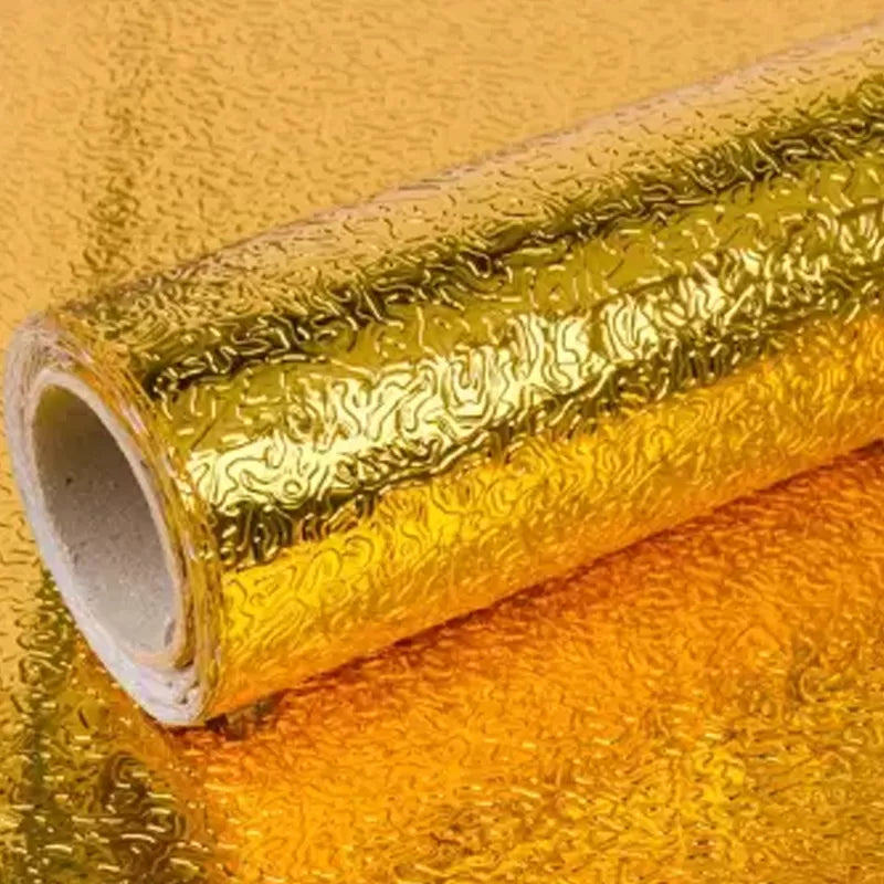 40x200cm) Aluminium Foil Aluminium Foil Sticker Aluminium Foil Sheet Kitchen Waterproof Self-Adhesive Anti-Mold and Heat Resistant Oil Proof Aluminium - Oshi.pk - Buy & Sell Online