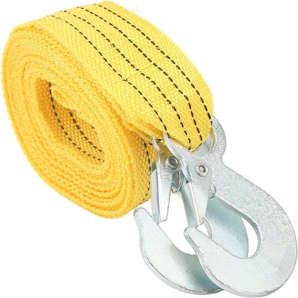 4m 3T Car Towing Rope Strap with Hooks Heavy Duty - Oshi.pk - Buy & Sell Online