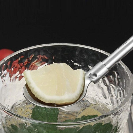 4pcs Stirring Spoon & Drinking Straw Metal Stainless Steel - Oshi.pk - Buy & Sell Online