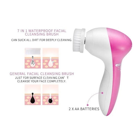 5 In 1 - Facial Electric Cleanser & Massager - Oshi.pk - Buy & Sell Online