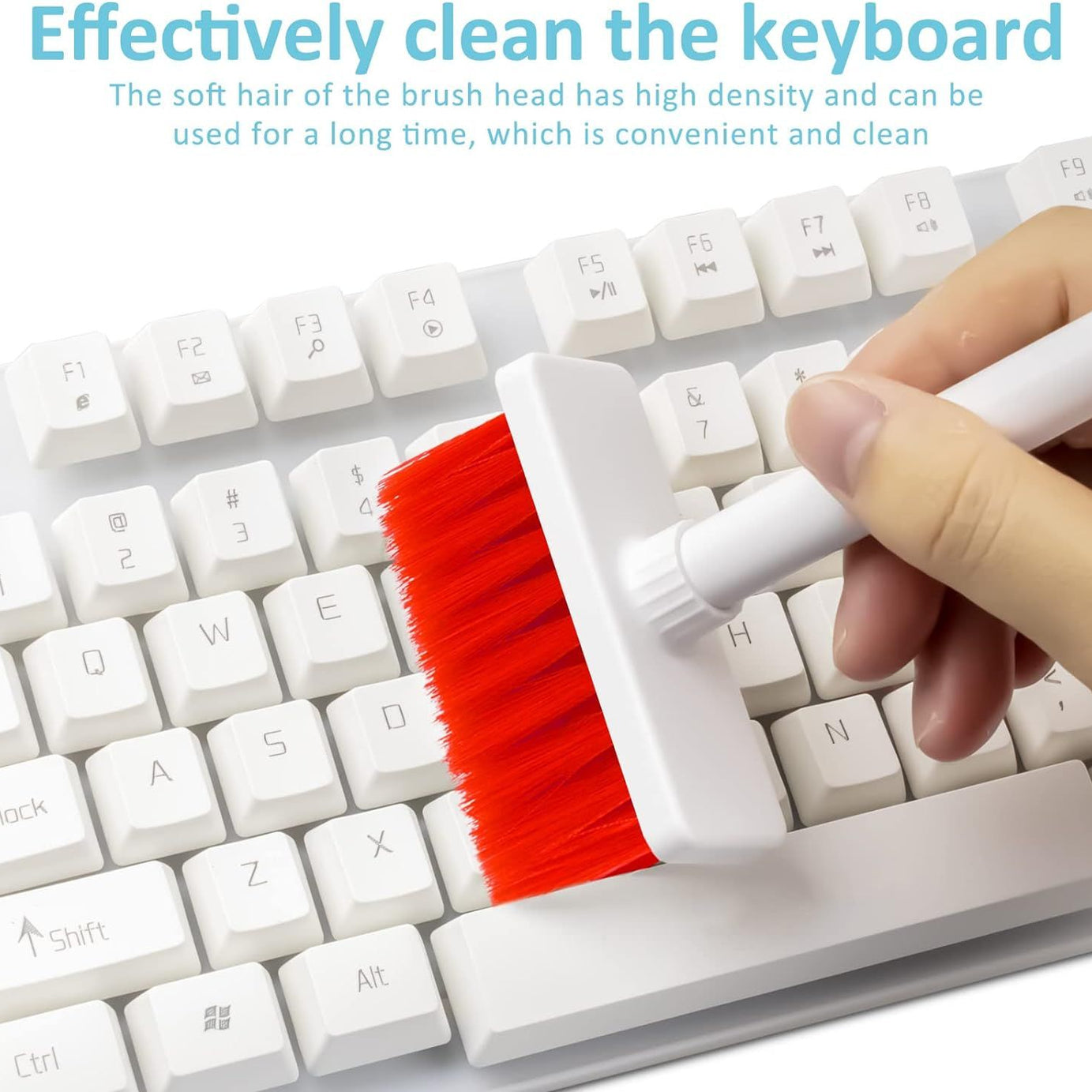 5 in 1 Computer Keyboard Cleaner Brush Kit Earphone Cleaning Pen For Headset Keyboard Cleaning Tools Cleaner Key Puller Kit Portable Multifunctional C - Oshi.pk - Buy & Sell Online