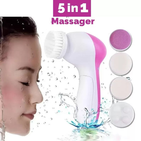 5 in 1 Face Massager Facial Cleanser Skin Care Treatment - Oshi.pk - Buy & Sell Online