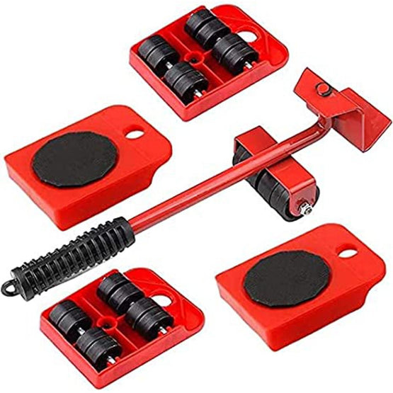 5 in 1 Heavy Furniture Move Tool Transport Lifter Shifter Moving Kit Slider Remover Rolling Wheel Corner Mover Set For Moving House Cabinet Sofa Bed - Oshi.pk - Buy & Sell Online