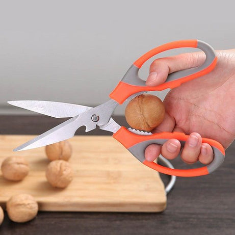 5 in 1 Kitchen Shears Household Barbecue Scissors Poultry Shears Food Cooking Scissors All Purpose Stainless Steel Utility Scissors - Oshi.pk - Buy & Sell Online