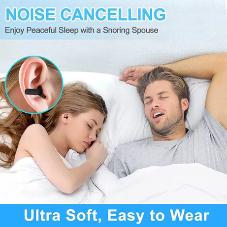 5 Pairs Tree Shaped Silicone Earplugs Relax Sleep Ear Plug Reusable Swimming Noise Reduction Earplugs For Sleeping Hearing Ear Protection For Airplane - Oshi.pk - Buy & Sell Online