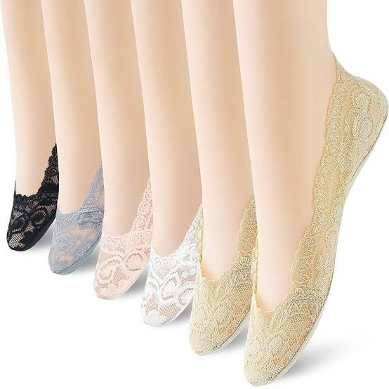 5 Pairs– Imported Net Fancy Socks for Women/Girls - Oshi.pk - Buy & Sell Online
