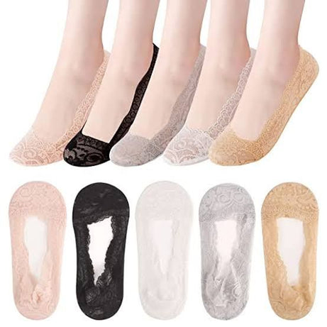 5 Pairs– Imported Net Fancy Socks for Women/Girls - Oshi.pk - Buy & Sell Online