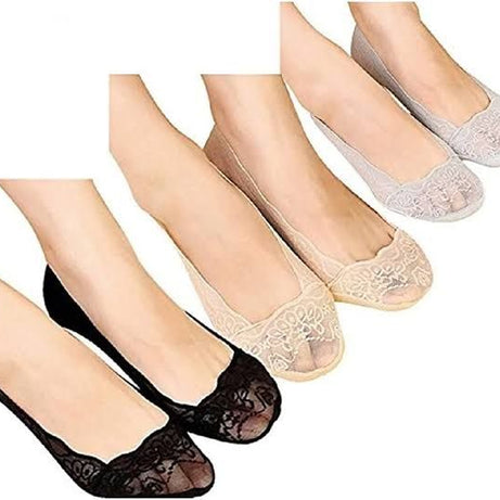 5 Pairs– Imported Net Fancy Socks for Women/Girls - Oshi.pk - Buy & Sell Online