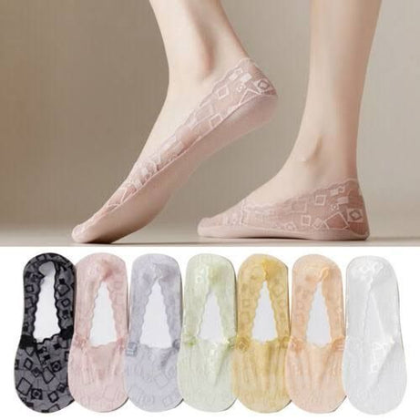 5 Pairs– Imported Net Fancy Socks for Women/Girls - Oshi.pk - Buy & Sell Online