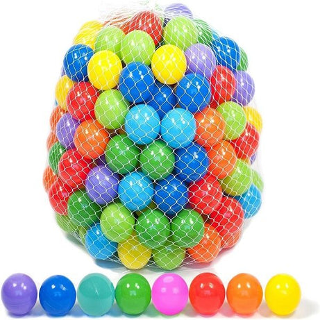 50 Soft Plastic Mini Balls w/ 8 Vibrant Colors - Oshi.pk - Buy & Sell Online