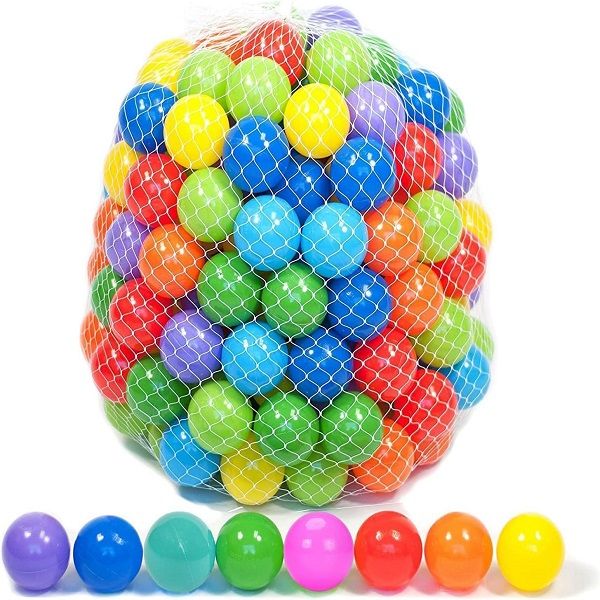 50 Soft Plastic Mini Balls w/ 8 Vibrant Colors - Oshi.pk - Buy & Sell Online