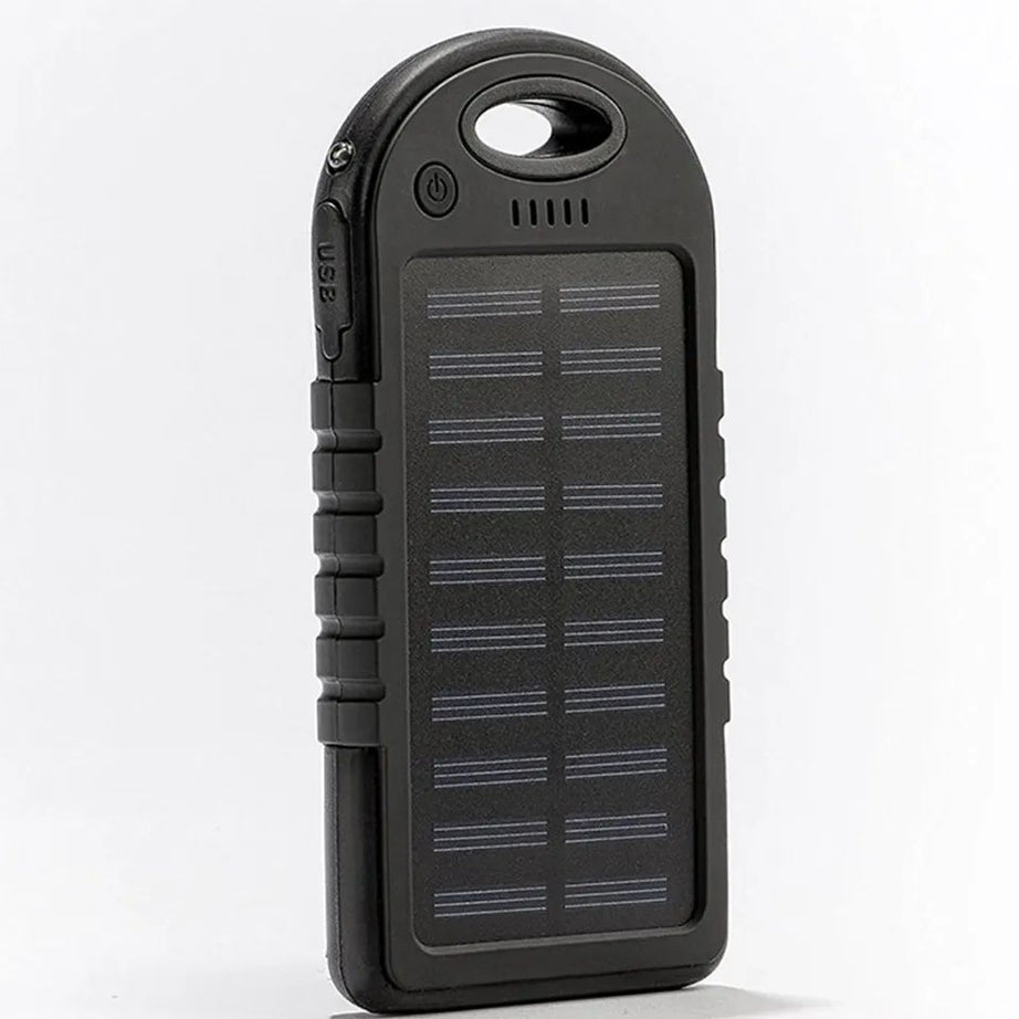 5000mAh Polymer Battery Solar Power Bank Waterproof Solar Camping Portable Mobile Phone Charging Station - Oshi.pk - Buy & Sell Online