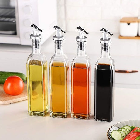500ml Glass Olive Oil Bottles Vinegar Dispenser - Oshi.pk - Buy & Sell Online