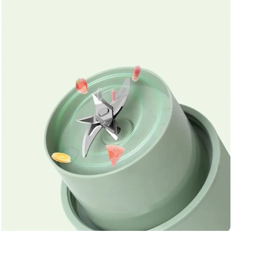 500ml Portable Juicer With Straw USB Electric Stainless Steel Fruit Juicer Cup Extractor Blender Juice Maker Machine For Kitchen - Oshi.pk - Buy & Sell Online