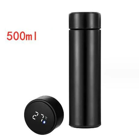 500ML Smart Thermos Water Bottle Led Digital Temperature Display Stainless Steel Coffee Thermal Mugs Intelligent Insulation Cups - Oshi.pk - Buy & Sell Online