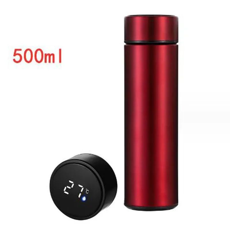 500ML Smart Thermos Water Bottle Led Digital Temperature Display Stainless Steel Coffee Thermal Mugs Intelligent Insulation Cups - Oshi.pk - Buy & Sell Online