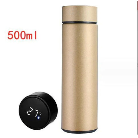 500ML Smart Thermos Water Bottle Led Digital Temperature Display Stainless Steel Coffee Thermal Mugs Intelligent Insulation Cups - Oshi.pk - Buy & Sell Online