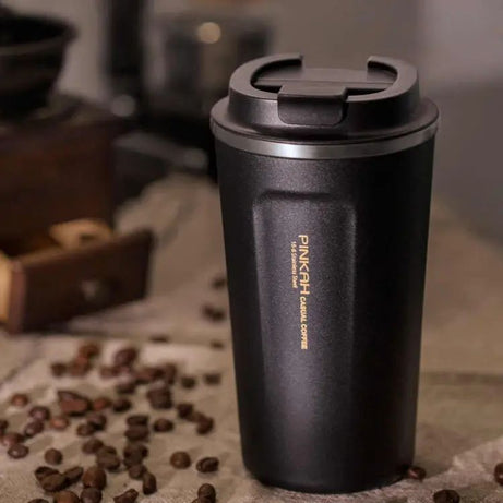 510ML Heat Preservation Coffee Mug Stainless Steel Travel Portable Mug Coffee Milk Cup Vacuum Flasks Thermo Cup - Oshi.pk - Buy & Sell Online