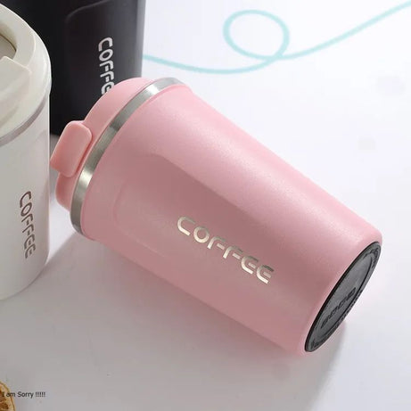 510ML Heat Preservation Coffee Mug Stainless Steel Travel Portable Mug Coffee Milk Cup Vacuum Flasks Thermo Cup - Oshi.pk - Buy & Sell Online