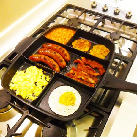 Magic Pan 5 in 1 Aluminum Non-Stick Frying Pan - Oshi.pk - Buy & Sell Online