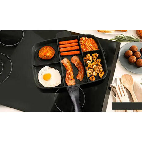 Magic Pan 5 in 1 Aluminum Non-Stick Frying Pan - Oshi.pk - Buy & Sell Online