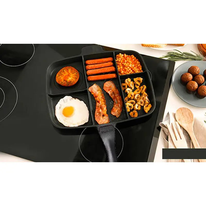 Magic Pan 5 in 1 Aluminum Non-Stick Frying Pan - Oshi.pk - Buy & Sell Online