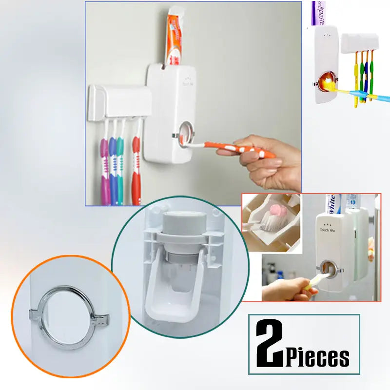 New Automatic Toothpaste Dispenser (Pack of 2) - Oshi.pk - Buy & Sell Online
