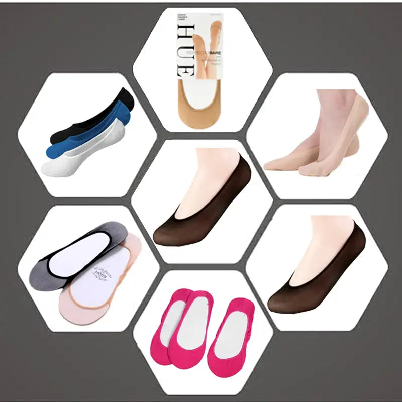 Low Cut Ladies Cotton Slipper Socks (12 Pack) - Oshi.pk - Buy & Sell Online
