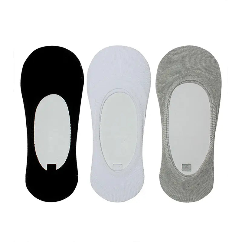 Mens Cotton Low Cut Loafer Liner Non Slip Socks (Pack of 6) - Oshi.pk - Buy & Sell Online