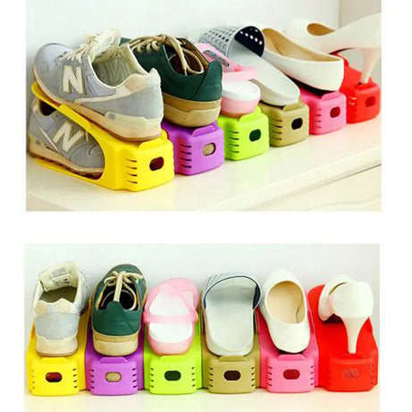 Easy Shoe Organizer - Easily Organize Your Shoes Using Half The Space (4 Pairs) - Oshi.pk - Buy & Sell Online