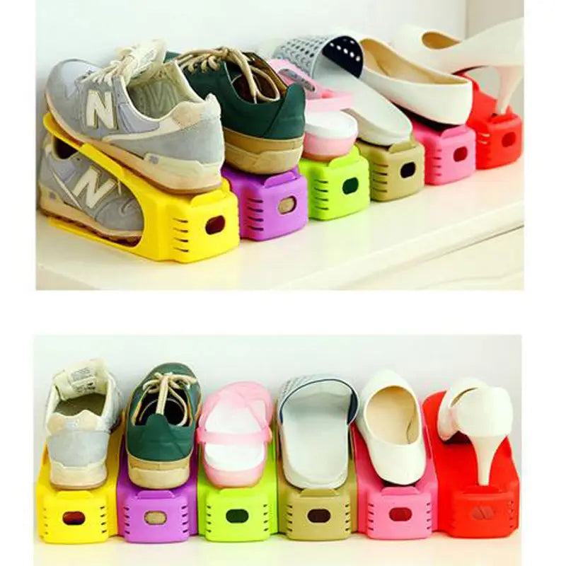 Easy Shoe Organizer - Easily Organize Your Shoes Using Half The Space (4 Pairs) - Oshi.pk - Buy & Sell Online