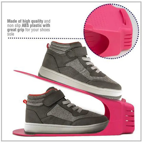 Easy Shoe Organizer - Easily Organize Your Shoes Using Half The Space (4 Pairs) - Oshi.pk - Buy & Sell Online