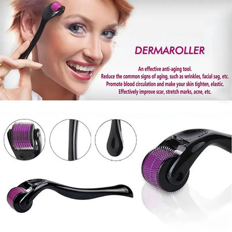 Derma Roller - Smoothen Skin & Reduce Fine Lines