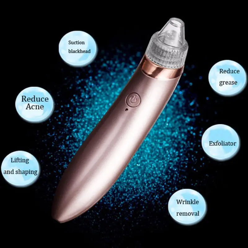 Rechargeable Electric Suck Blackhead Removal, Dead Skin Acne Remove & Skin Pore Cleaner - Oshi.pk - Buy & Sell Online