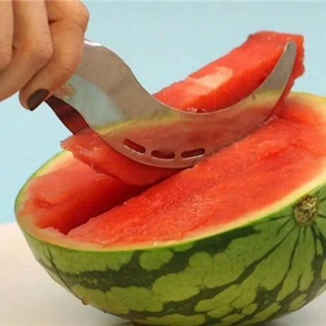 Stainless Steel Watermelon Slicer & Server - Oshi.pk - Buy & Sell Online