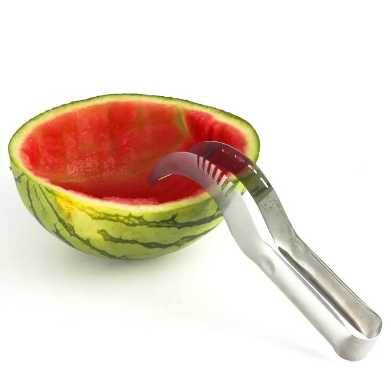 Stainless Steel Watermelon Slicer & Server - Oshi.pk - Buy & Sell Online