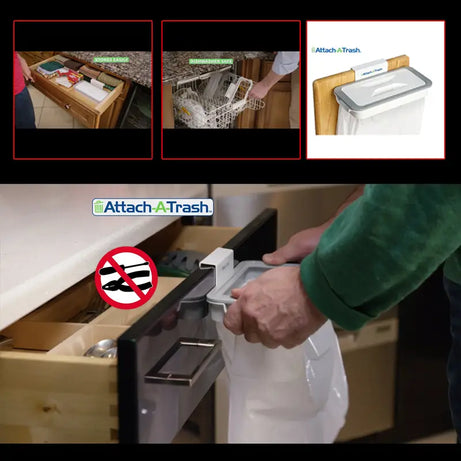 Attach-A-Trash The Hanging Trash Bag Holder - Oshi.pk - Buy & Sell Online