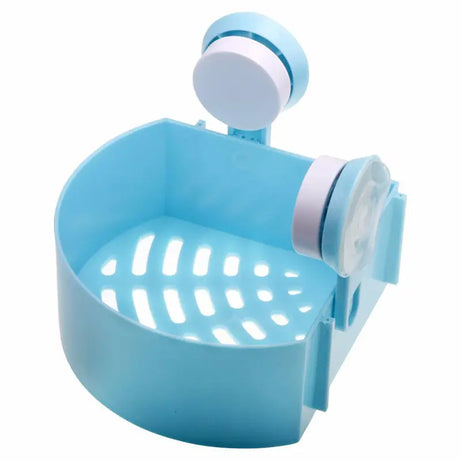 New Lovely Bathroom Corner Storage Rack Organizer Shower Wall Shelf with Suction Cup - Oshi.pk - Buy & Sell Online