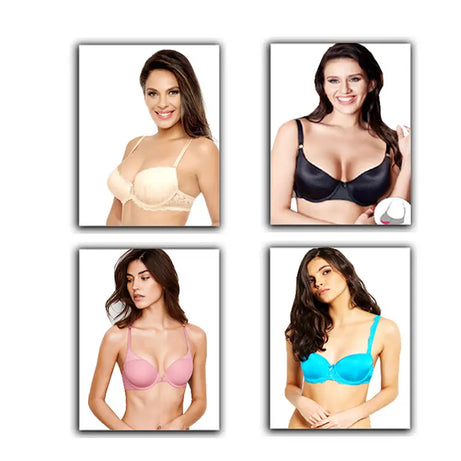 Comfortable Cotton Bras (Pack of 4) - Oshi.pk - Buy & Sell Online