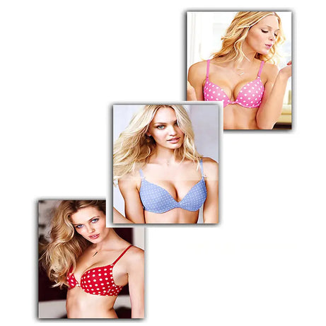 Fancy Imported Polka Dotted Bras - Oshi.pk - Buy & Sell Online