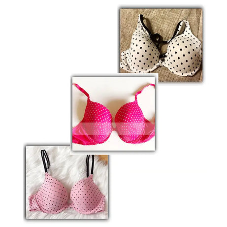 Fancy Imported Polka Dotted Bras - Oshi.pk - Buy & Sell Online