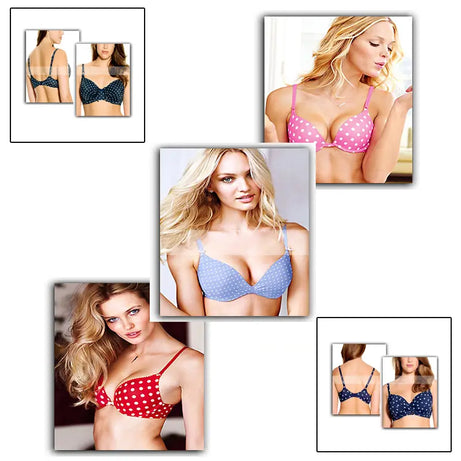 Fancy Imported Polka Dotted Bras - Oshi.pk - Buy & Sell Online