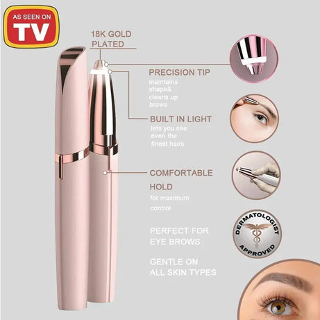 Finishing Touch Flawless Brows Eyebrow Hair Remover, Blush - Oshi.pk - Buy & Sell Online