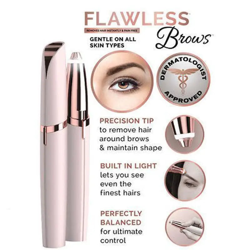 Finishing Touch Flawless Brows Eyebrow Hair Remover, Blush - Oshi.pk - Buy & Sell Online