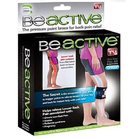 Be-Active Brace Leggings Pressure Point Acupressure Pad Back Pain (Set Of 2) - Oshi.pk - Buy & Sell Online