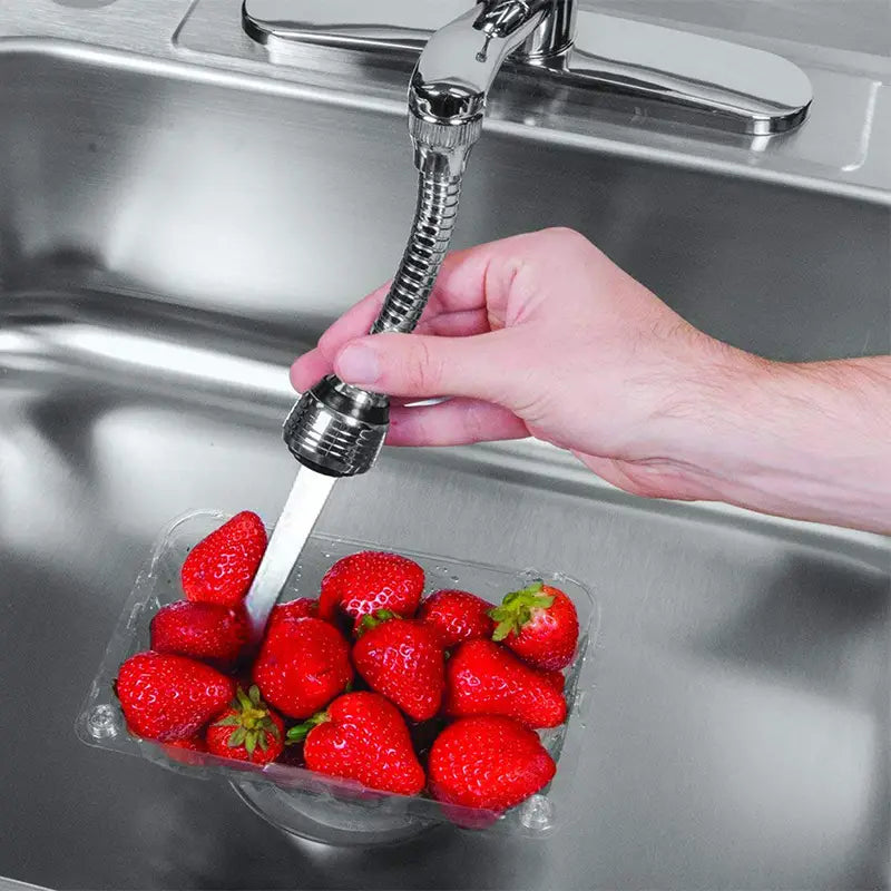 Turbo Flex 360 Instant Hands Free Faucet Swivel Spray Sink Hose - Oshi.pk - Buy & Sell Online